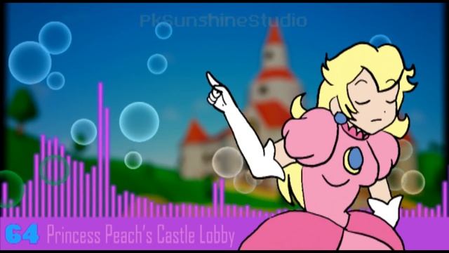 Peach Castle's Dance Floor ♪【Inside Peach's Castle】 смотреть онлайн