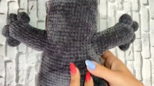 Кот Саймон крючком. Часть 4. Сборка.