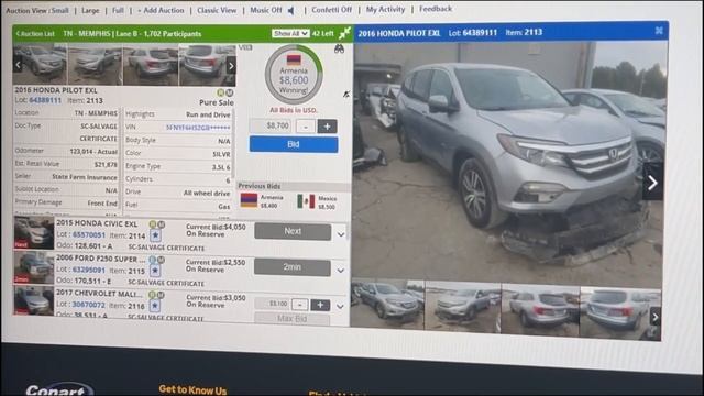 Авто из США: машины с экономией до 50% из аукционов Америки. Доставка в Россию смотреть онлайн