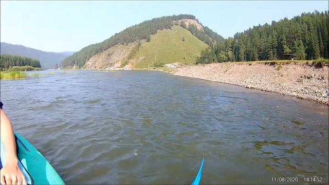 Сплав по реке Мана с самокатами.. (Kugoo S3 + редуктор) смотреть онлайн