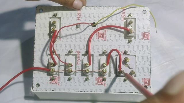 4 switch 3 socket ek holder ka connection karna sikhen смотреть онлайн