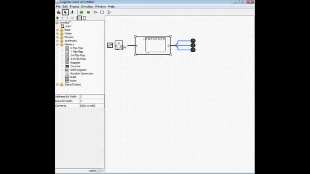 Logisim Tutorial - Part 2: Basic Traffic Light (v1 Using ROM) смотреть онлайн