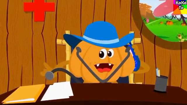 Five Little Pumpkins Nursery Rhyme For Kids/Baby Song