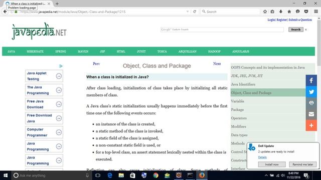 When a class is initialized in Java?
| javapedia.net смотреть онлайн