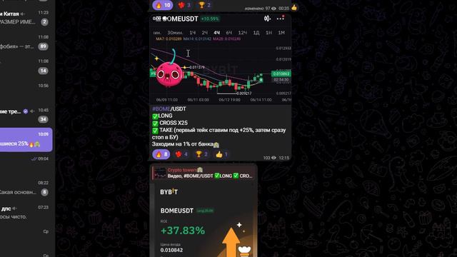 Переходи по ссылке в шапке профиля🤑🏦 #crypto #cryptocurrency #cryptotrading #cryptosignals