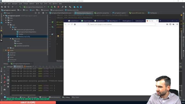 Spring Security - Single sign-on + OpenID/OAuth2 смотреть онлайн
