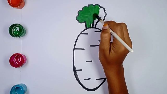 Bolalar Uchun Sabzavotlarni Rasm Chizish /Drawing Vigetables For Kids/ Рисуем овощи для детей