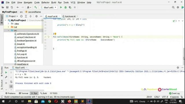 What is parameter default values in Kotlin? смотреть онлайн