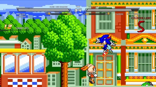 This Is THE Craziest Fighting Game I've Ever Played | Sonic Battle MUGEN HD смотреть онлайн