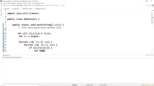 Bubble Sort In Java | Introduction to Java Programming смотреть онлайн