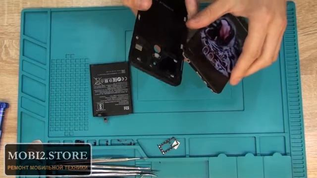 Замена аккумуляторной батареи на Xiaomi Redmi 5 Plus смотреть онлайн