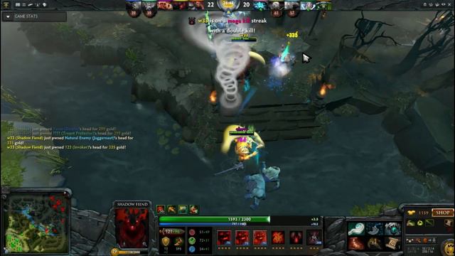 w33 Play Shadow Fiend - DOTA 2 Ranked Match Eps.23 смотреть онлайн