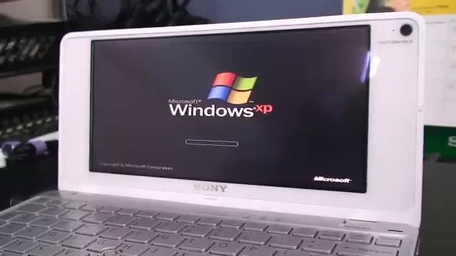 VAIO P Windows XP booting time смотреть онлайн