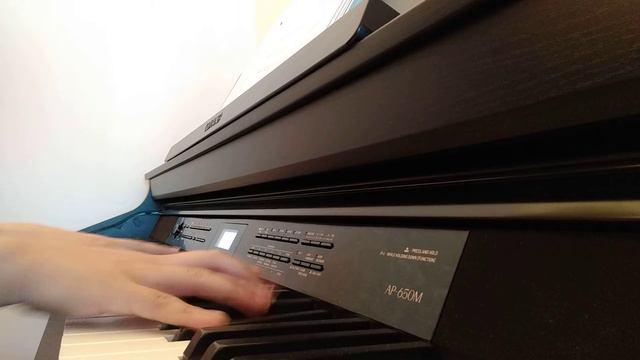 Celviano AP-650B - digital grand piano demo смотреть онлайн