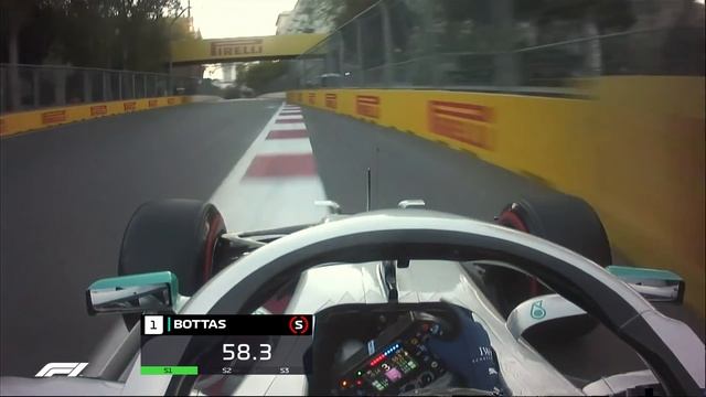 2019 Azerbaijan Grand Prix: Valtteri Bottas' Pole Lap | Pirelli