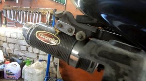 Kawasaki ZX-6R. Крепление Государственного Регистрационного Знака.