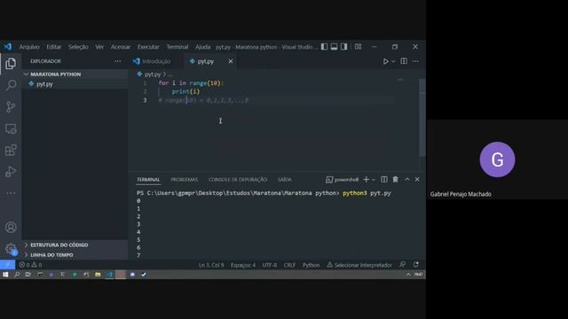 M@U AULA 0 Python смотреть онлайн
