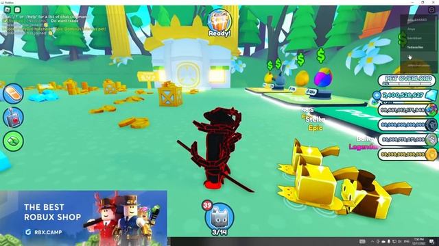 ?РАЗДАЧА НОВЫХ ХАРДКОР ПЕТОВ ? ПЕТ СИМУЛЯТОР Х!! Pet Simulator X! Roblox !? смотреть онлайн
