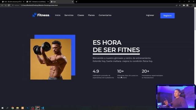 Animaciones de scroll para tu website con Aos Animate смотреть онлайн