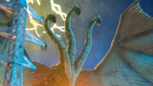 King Ghidorah Gravity Beam ver by Hiya Toys Reveal #godzilla #hiyatoys