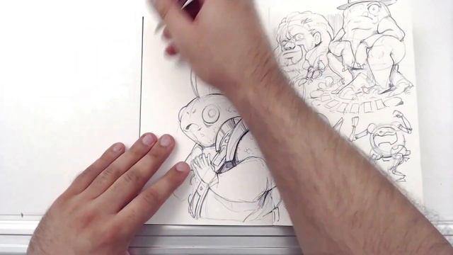 Убираем БОЯЗНЬ ЧИСТОГО ЛИСТА! смотреть онлайн