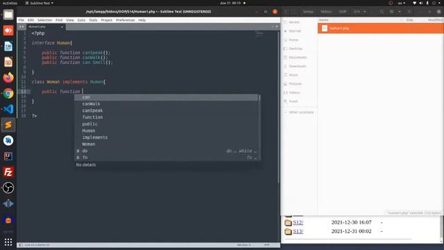 21. What is an Interface ? | PHP object oriented programming смотреть онлайн