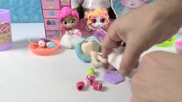 Kitten Catfe Series 2 Purrista Girls Reveal Unboxing Review | PSToyReviews смотреть онлайн