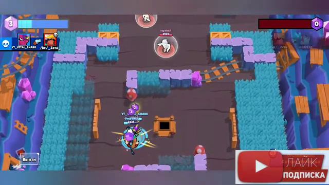Brawl Stars, силовая гонка "Захват Кристаллов" смотреть онлайн