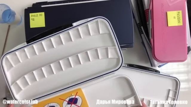 Выездной эфир: палитры Mijello и ShinHan