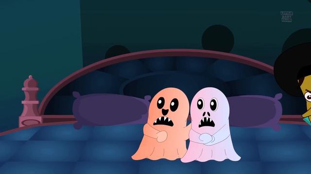 Five Little Monsters | Nursery Rhyme with Lyrics | Halloween Song | nursery rhymes смотреть онлайн