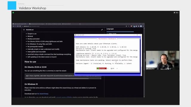 EthStaker Validator Workshop #3 смотреть онлайн