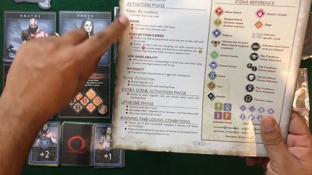 Dice and Dragons - God of War The Card Game Review and How to Play смотреть онлайн