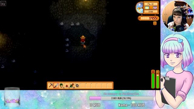 Кот не впускает в дом О_О - Stardew Valley с Томо и Крисом - #6 смотреть онлайн