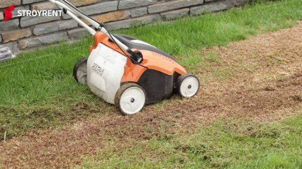 Обзор на скарификатор STIHL RLE 240