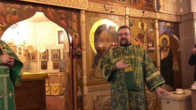 Именины у диакона нашего храма Максима Дулева смотреть онлайн