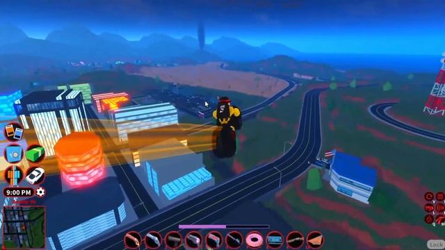 Новый Баг c Летающим Вольт Байком в Роблокс Jailbreak смотреть онлайн