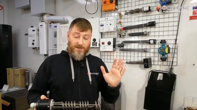Как поддержать температуру в системе отопления дома при помощи ТЭН и пульта управления. смотреть онлайн