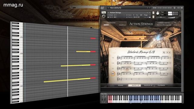 Native Instruments Action Strings - видеообзор библиотеки оркестровых струнных