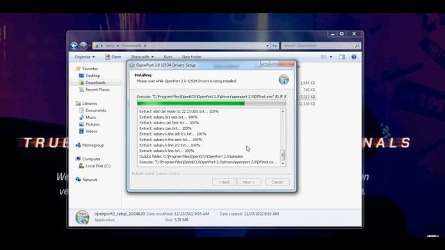 Open Port 2.0 drivers instalation смотреть онлайн