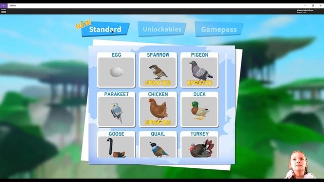 ROBLOX Симулятор птичьей жизни Feather Family смотреть онлайн