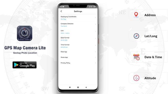 Know How To Use GPS Map Camera Lite App!
