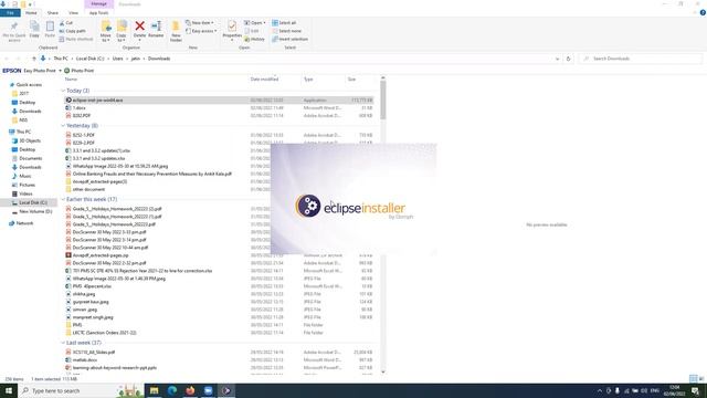 Install Eclipse IDE for Java Developers - 2022-03 смотреть онлайн