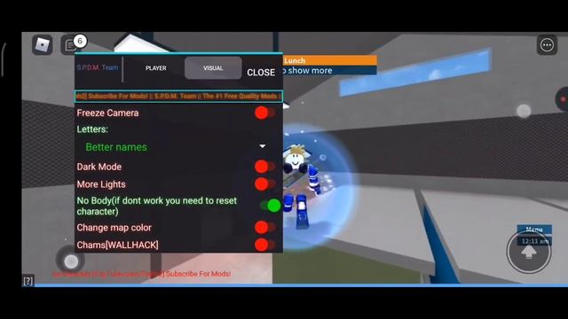 Roblox s.p.d.m team mod menu смотреть онлайн