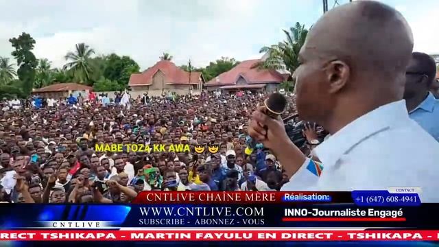 TSHIKAPA MARTIN FAYULU A KANANGA LA SITUATION EST TENDUE смотреть онлайн