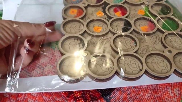 ?Вышивка бисером в октябре.?Творческий беспорядок - девиз этой недели ?? смотреть онлайн