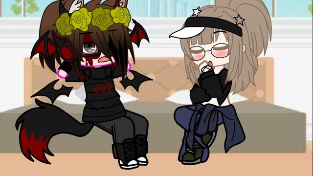 а может к черту любовь..? || Meme || Gacha Club смотреть онлайн
