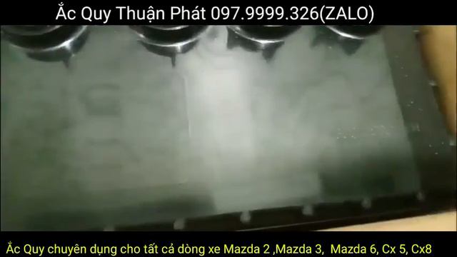 Bình ắc quy GS MF Q85 12V-65AH I-Stop cho tất cả dòng xe Mazda 2,Mazda 3,Mazda 6,Mazda CX5,Mazda CX