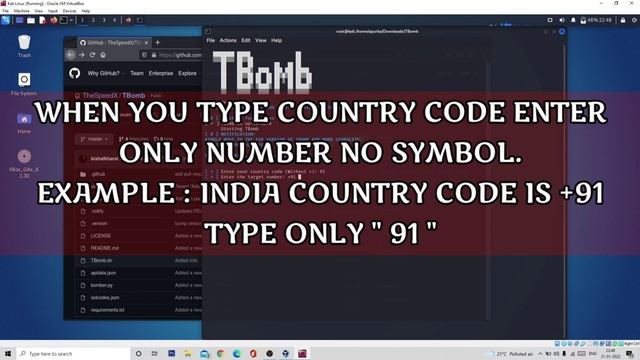 SMS Bombing with KALI Linux | SMS spamming | OTP spamming | KALI Linux смотреть онлайн