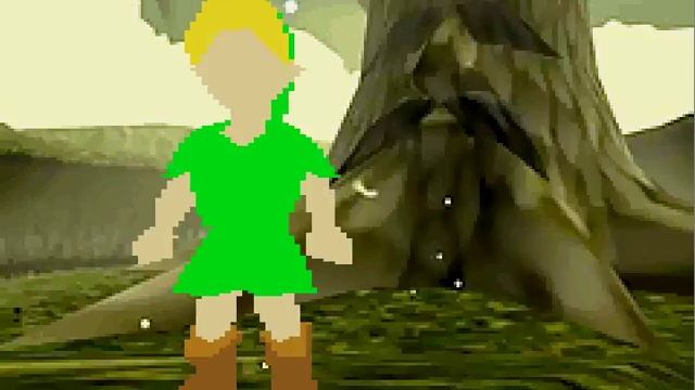 Zelda Ocarina of Time Gameboy Advance -Work in Progress Part 1 Close Up смотреть онлайн