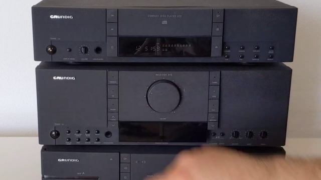 GRUNDIG 210 Receiver + CD Player + Kassette Deck смотреть онлайн